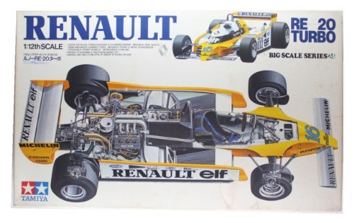 Tamiya 12026 - Renault RE-20 Turbo - R. Arnoux - #16 - 1981 - 1/12 (Occasion vérifiée) emballage légèrement défraîchi