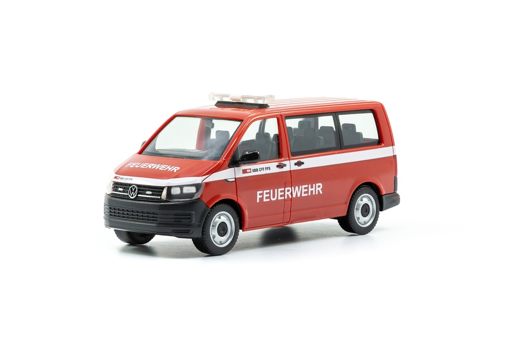 ACE 005117 - VW Bus T6  - Pompiers des "SBB-CFF-FFS" - CH - 1/87 