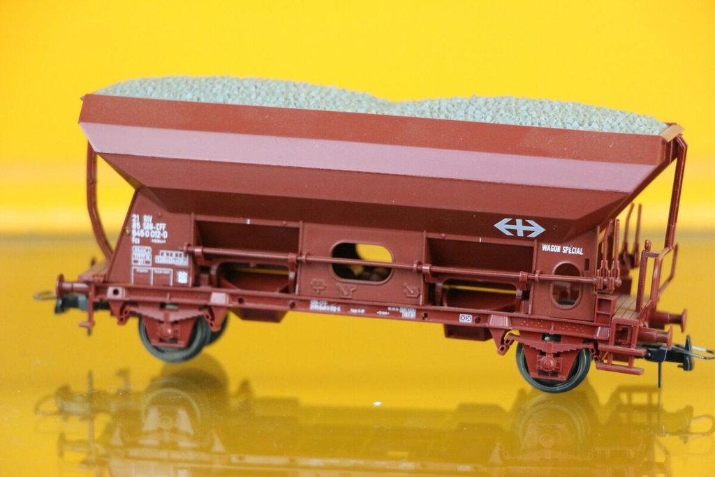 Roco 46302 - Wagon à ballast avec chargement - SBB-CFF - HO  