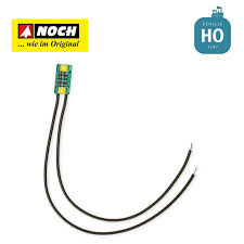 Noch 51285 - Micro-Rooms - Double LED  16 V-Trafo - Blanc chaud (4 pièces) (équipé de la résistance nécessaire)