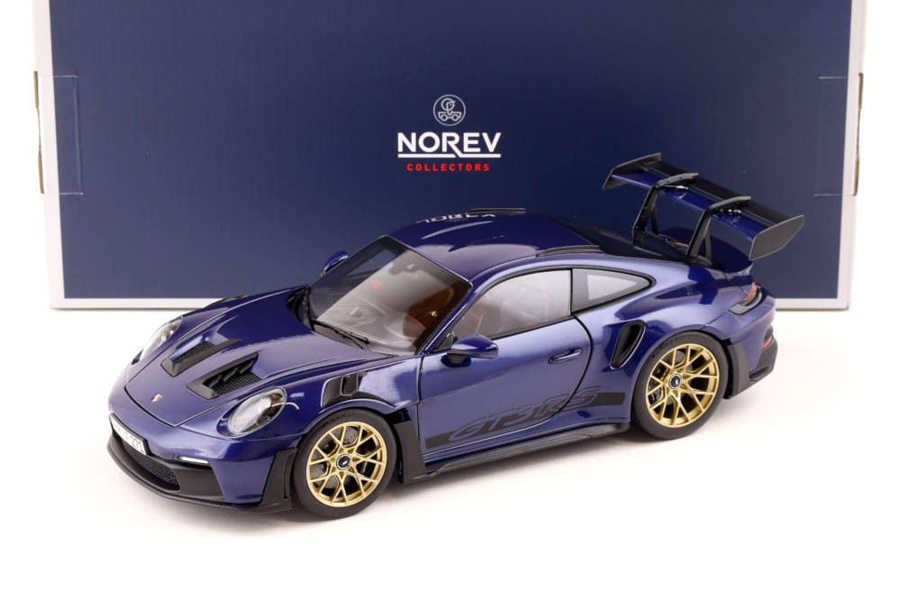 Norev - Porsche 911 GT3 RS - 2022 - Bleue foncée - 1/18  