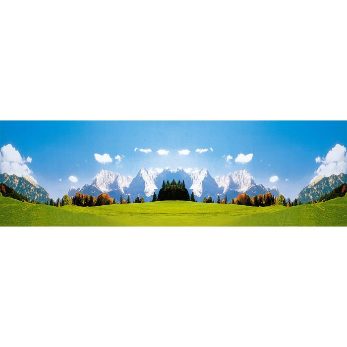 Faller 180513 - Décor Ferroviaire Arrière-plan du modèle du massif du Karwendel - 320 X 97 cm (en 2 parties)