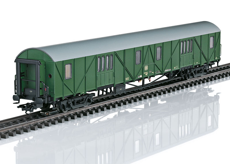 Märklin 43992 - Fourgon à bagages de fortune MDyge 986 avec bruitage - MFX - DB - HO  