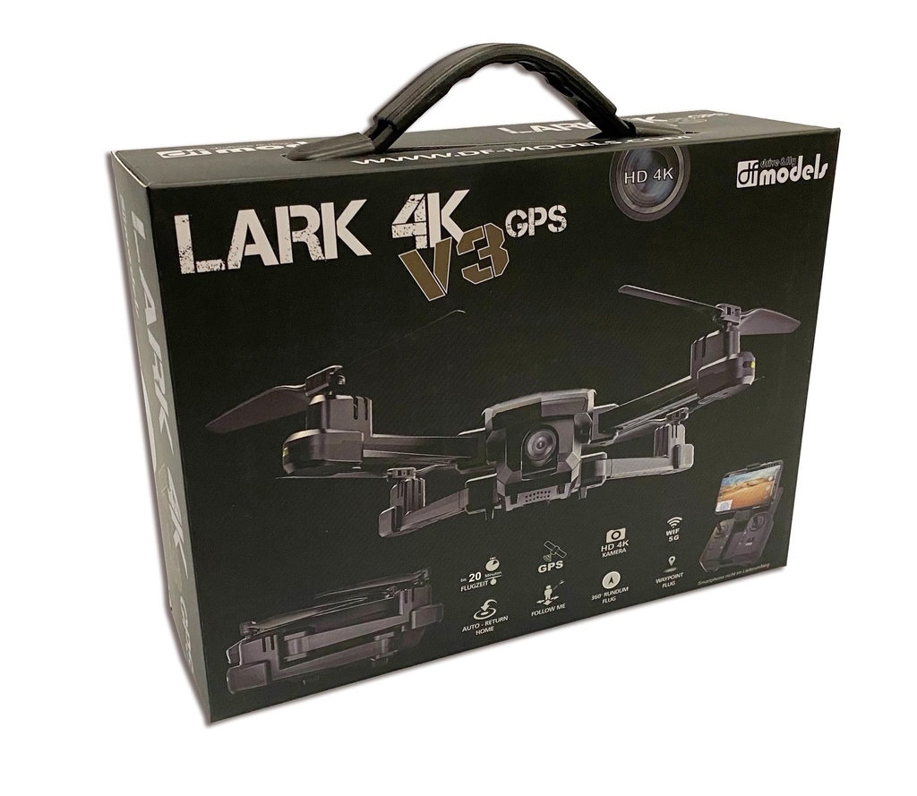 DF 9550 -Drone SkyWatcher Lark 4K V3 - GPS-Camera WiFi - RTF 