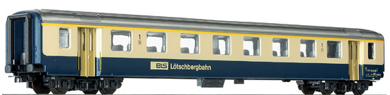 Liliput L334946 - Voiture passagers Typ EW I - 1ère classe - BLS Lötschbergbahn - HO          
