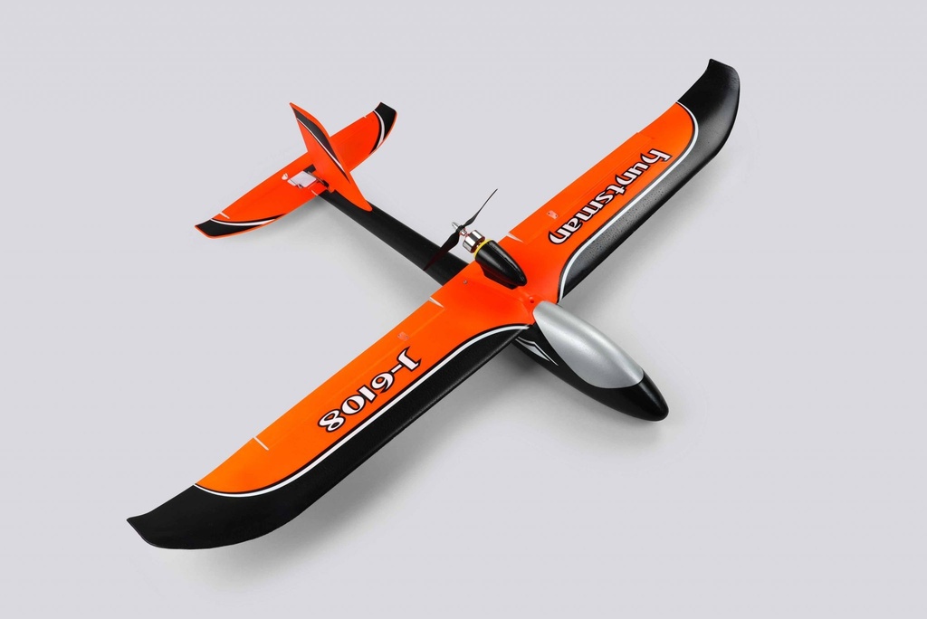 Joysway - Planeur à moteur Brushless Huntsman V2 - Envergure 1100mm - avec accu LiPo 7.4V 1200mAh & AC Balance Charger - RTF