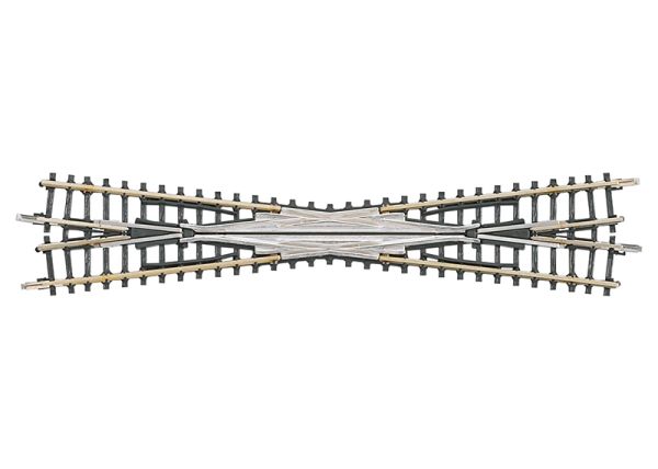 Mini-Club 8559 - Aiguillage de croisement double -longueur 112,8 mm - 13° - Z  