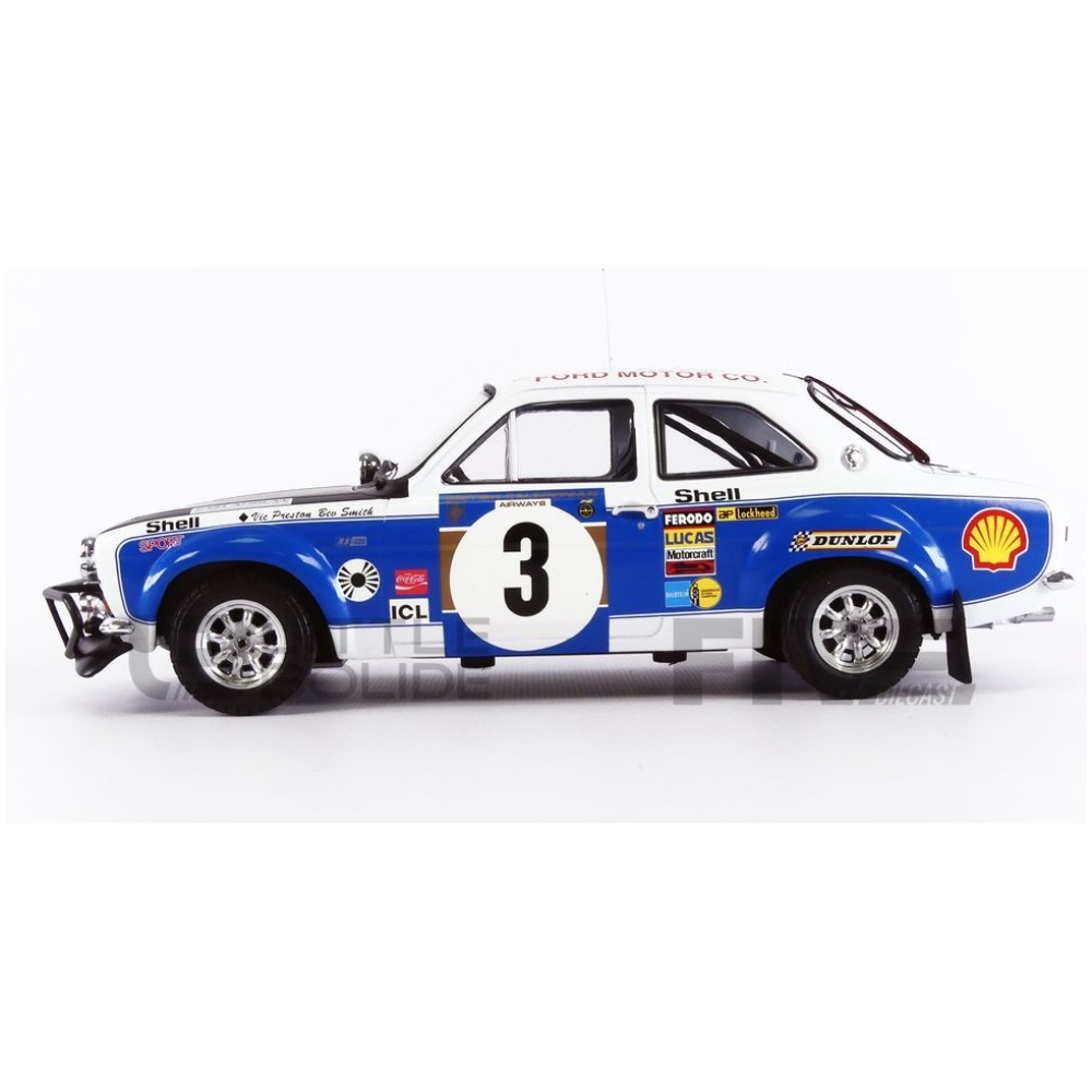 IXO - Ford Escort Mk1 RS 1600 - Rallye MonteCarlo 1973 - #3 - Mäkinen/Liddon - 1/24 
