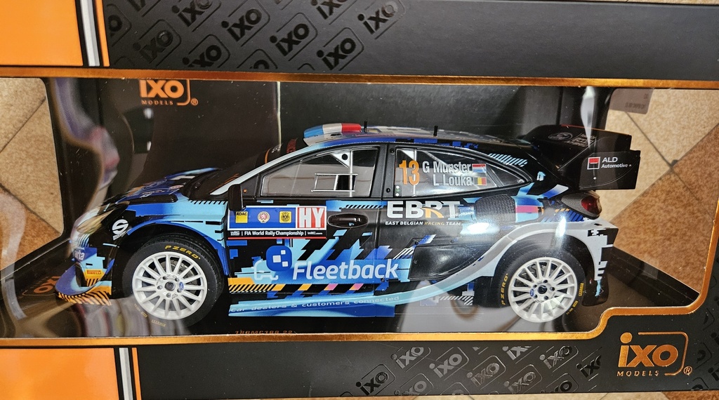 IXO - Ford Puma Rally1 - Central European Rallye 2023   #13 - Munster/Louka - 1/18  