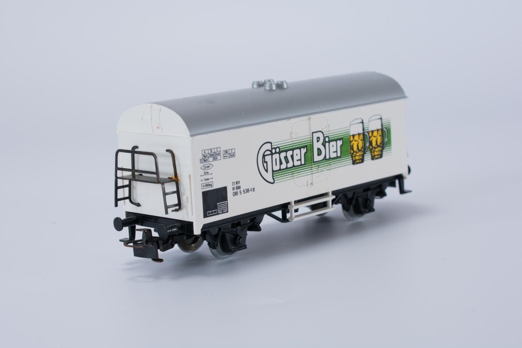 Märklin 4567 - Wagon frigorifique "Gösser Bier" - ÖBB - Sans boîtage) - HO (Occasion vérifiée)