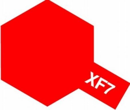 Tamiya XF-7 - Peinture acrylique - Rouge mat