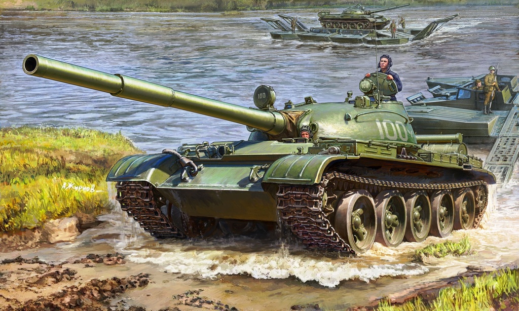 Zvezda - Char soviétique T-62 - 1/35