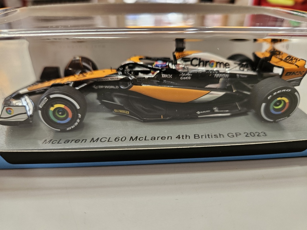 Spark - McLaren MCL60 - 4th British GP 2023 - #81 - O. Piastri - 1/43