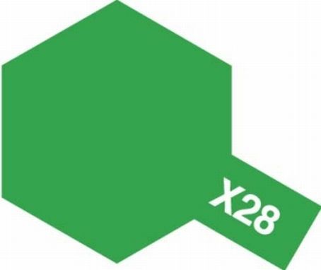 Tamiya X-28 - Peinture acrylique - Vert herbe