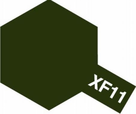 Tamiya XF-11 - Peinture acrylique - Vert foncé mat "Japon"