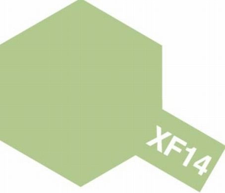 Tamiya XF-14 - Peinture acrylique - Gris-vert mat "Japon"