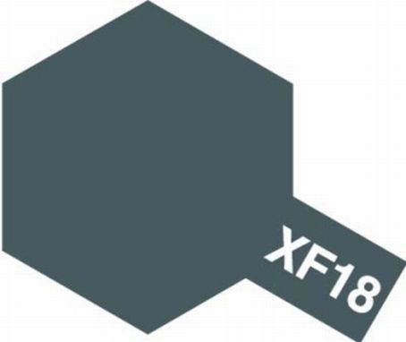 Tamiya XF-18 - Peinture acrylique - Bleu moyen mat