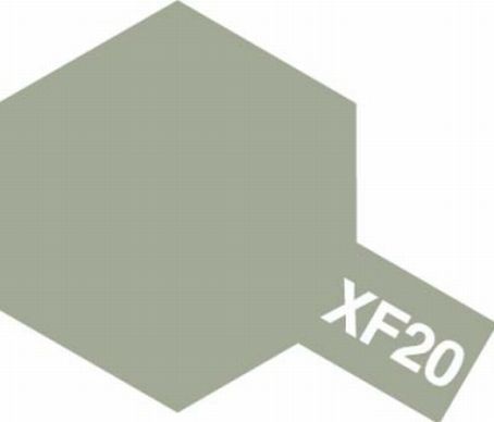 Tamiya XF-20 - Peinture acrylique - Gris moyen mat
