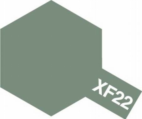 Tamiya XF-22 - Peinture acrylique - Gris mat RLM Royal Marine