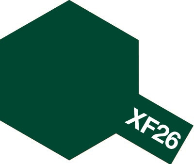 Tamiya XF-26 - Peinture acrylique - Vert profond mat