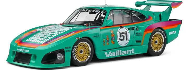 Solido Porsche 935 K3 - Team  Vaillant - #51 1977 - 1/18