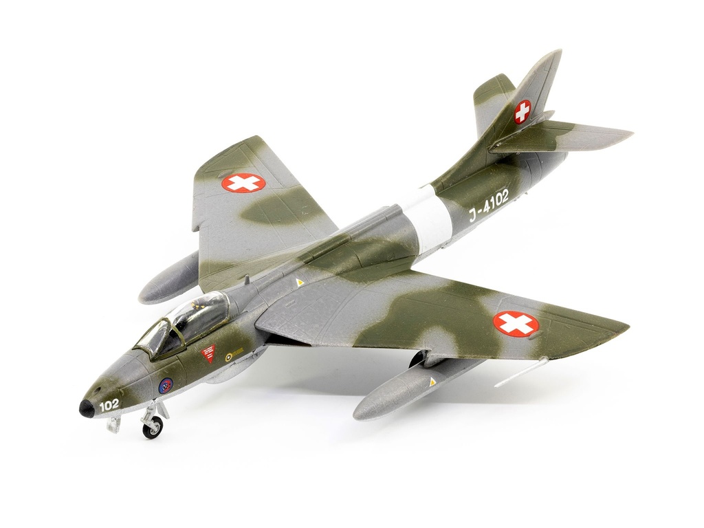 Revell 03833 - Hawker Hunter FGA.9 Swiss Air Force - 1/144 - 7.7 cm envergure
