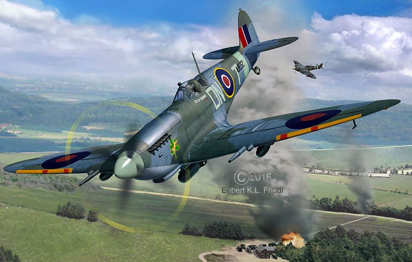 Revell 03927 - Spitfire Mk.IXC "Supermarine" - 1/32 - 35.1 cm envergure