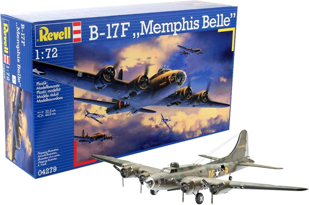 Revell 04279 - B-17F "Memphis Belle" - 1/72 - 44 cm envergure