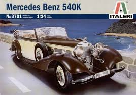 Italeri 3701 - Mercedes Benz 540K - 1/24