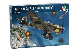 Italeri 2769 - Avion JU 87 B-2/R-2 Stuka "Picchiatello" - 1/48