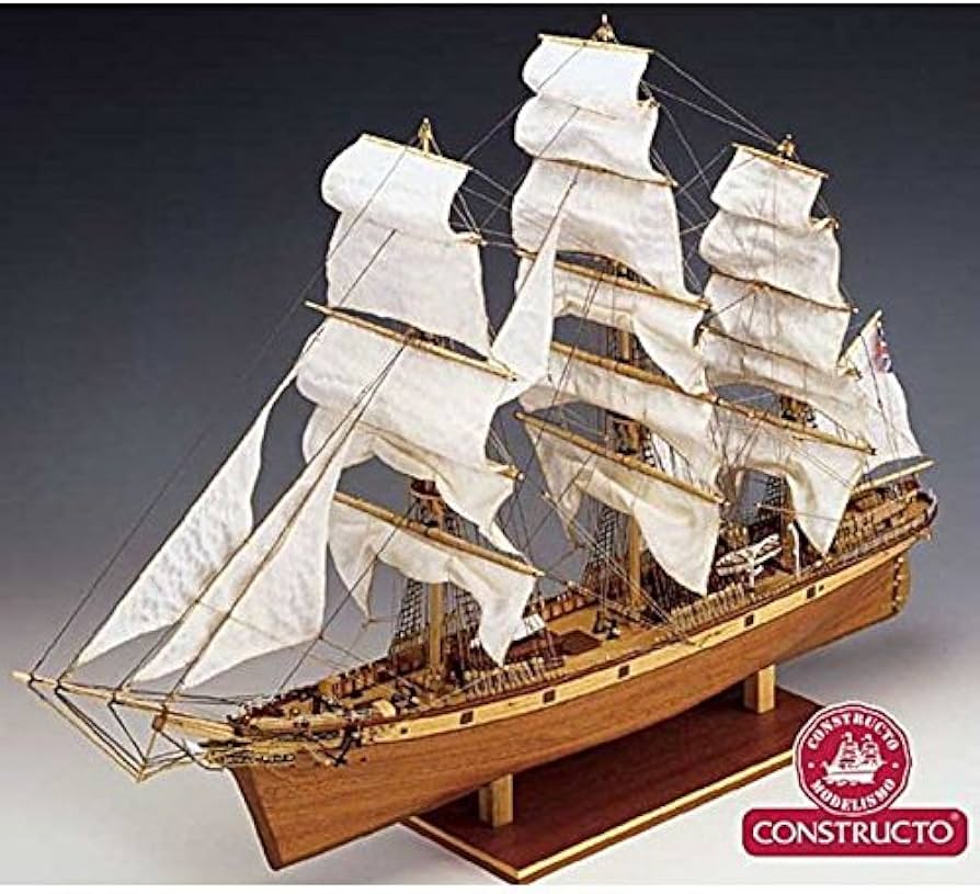 Constructo 80838 - Voilier Dumbarton 1869 Cutty Sark - Kit de construction en bois - 1/115