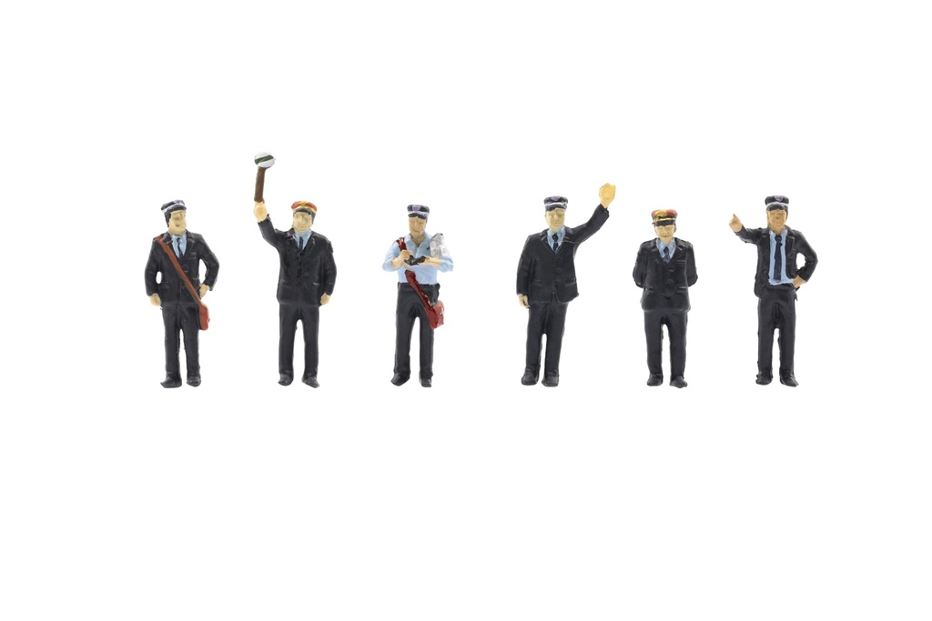 Faller 190785 - Personnel des Chemins de Fer CFF - époque IV - HO