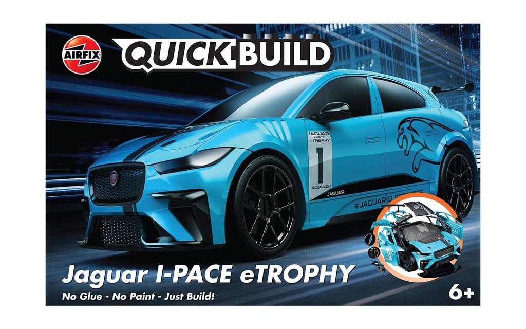 Airfix - Jaguar I-PACE eTROPHY - QuickBuild