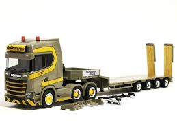 Herpa 955997 - Semi-remorque surbaissé Scania CS20 HD « Dornbierer » - CH  - 1/87