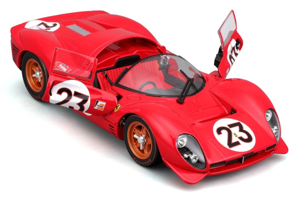 Burago - Ferrari Racing 330 P4 Daytona - 1967 - 1/24