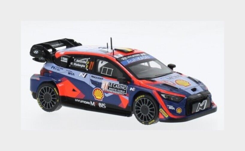 IXO - Hyundai i20 N Rallye 1 - Winner Rallye Monte Carlo 2024 - #11 - Neuville / Wydaeghe - 1/43