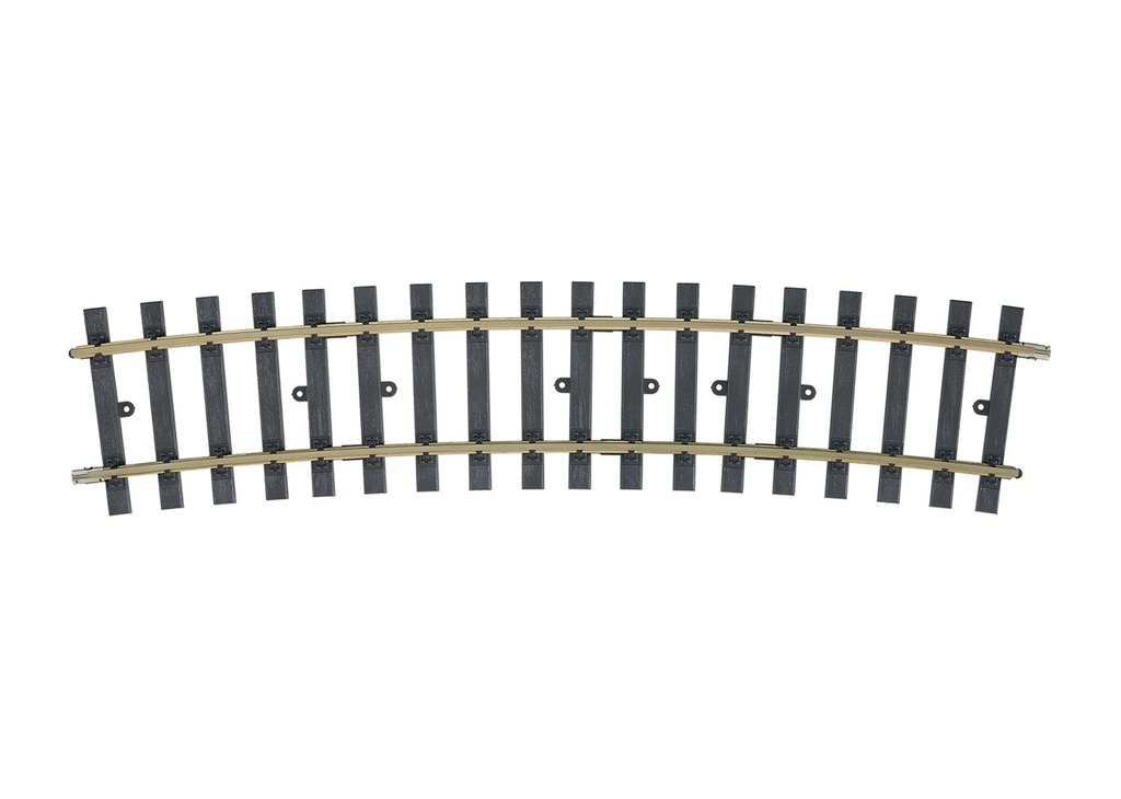 Märklin 59075 - Élément de Voie courbe - 15° 
Rayon R3, 1'394 mm - (H1099) - Echelle I