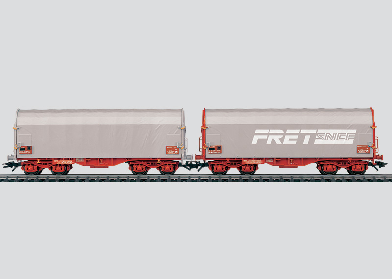 Märklin 47209 - Coffret 2 wagons transport de Fret - SNCF - HO