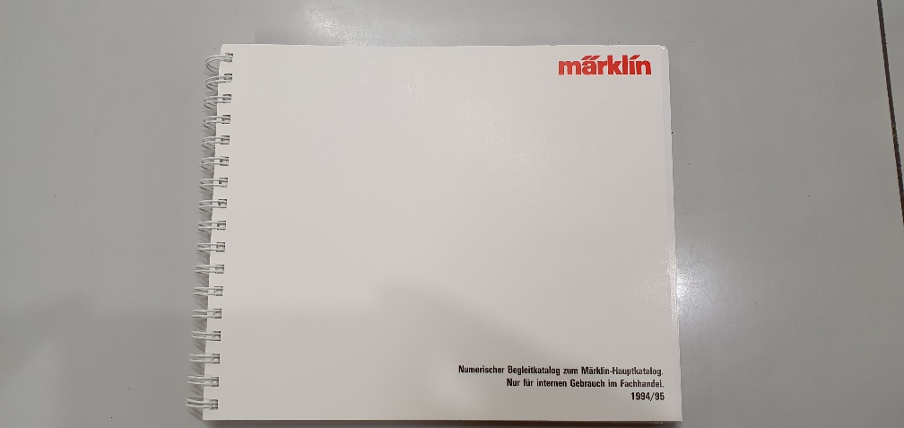 Catalogue Märklin 1994/95 pour détaillants - État proche du neuf - (Occasion vérifiée)