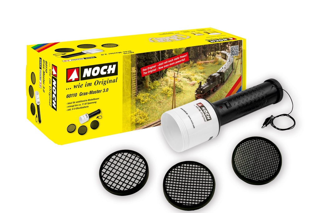 Noch 60110 - Grass Master 3.0 (appareil électrostatique à saupoudrer l'herbe en fibres)