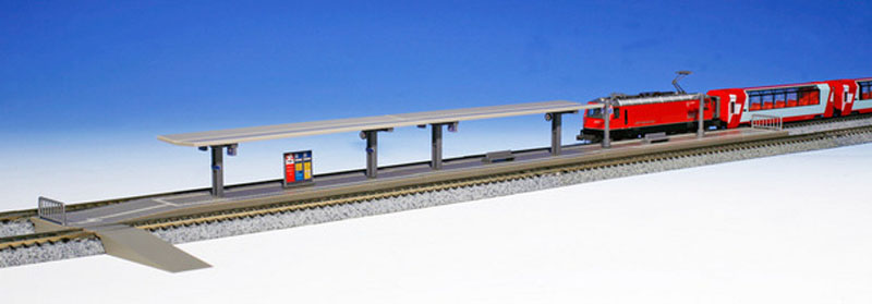 Kato - 23-129 - Quai de Gare pour "Glacier Express" - Echelle "N"