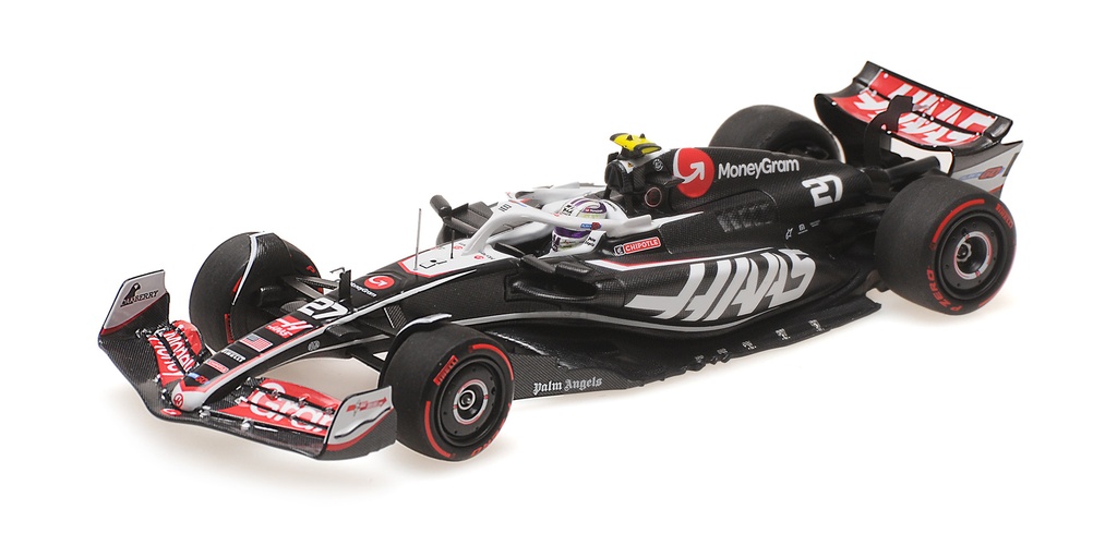 Minichamps Moneygram Haas F1 Team VF-24 - Nico Hulkenberg - #27 - 1/43 - Edition limitée à 504 pièces