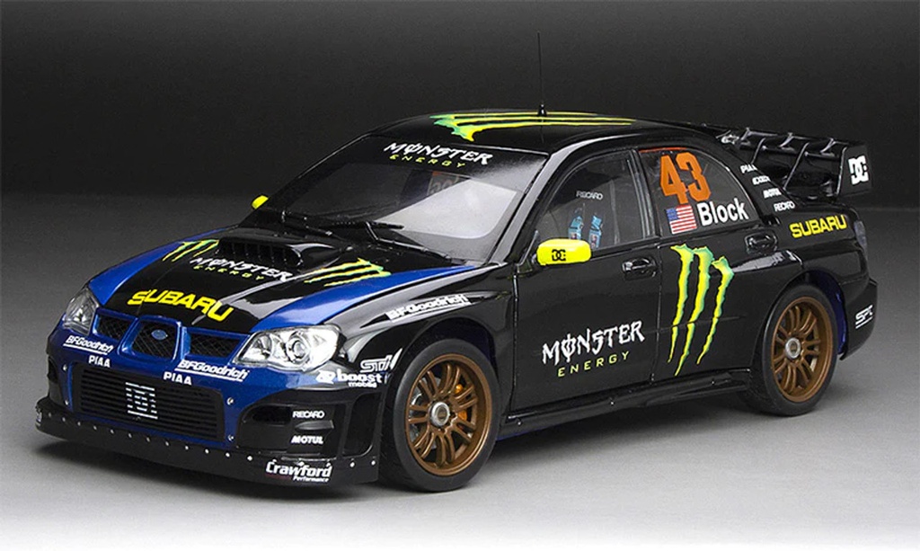 Sun Star 5582 -  Subaru Impreza   - WRC06 - "Gymkhana" - 2008 - # 43 - Ken Block - 1/18 - Edition Limitée à 1999 pièces