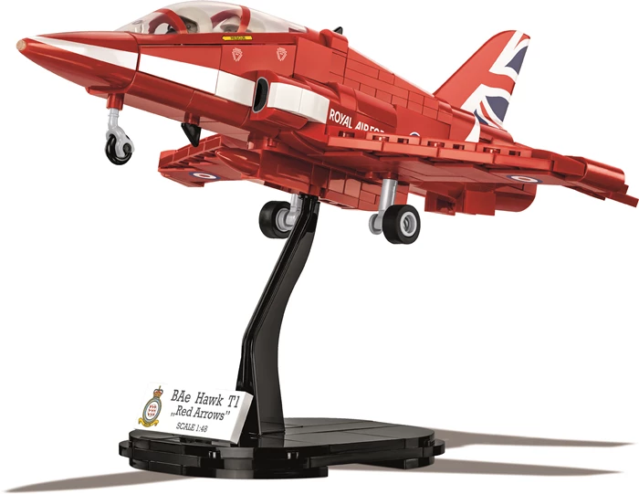 Cobi 05844 - Avion BAe Hawk T1 "Red Arrows" - 389 pièces - 1/48