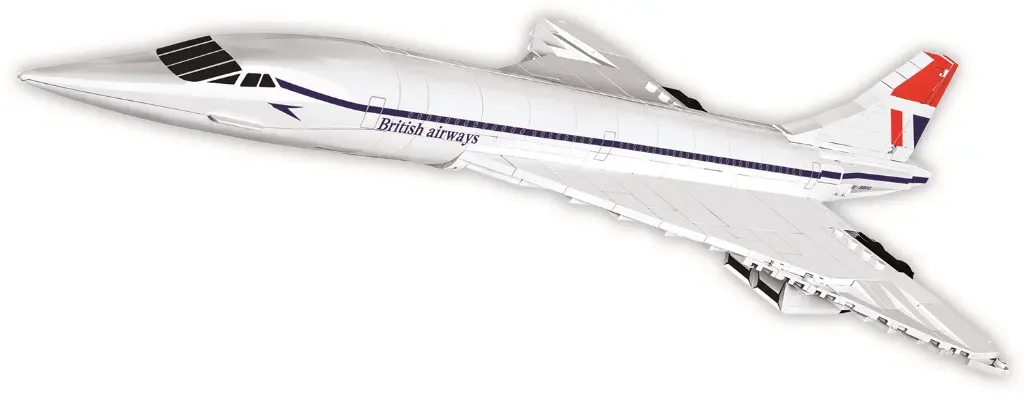 Cobi 01917 - Concorde G-BBDG - 455 pièces - 1/95