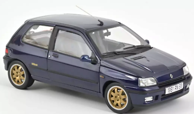 [NOR-185230] Norev - Renault Clio "Williams" - 1993 - Bleue - 1/18