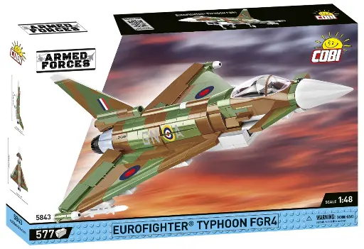 [COB-05843] Cobi 05843 - Avion Eurofighter Typhoon FGR4 - 577 pièces - 1/48