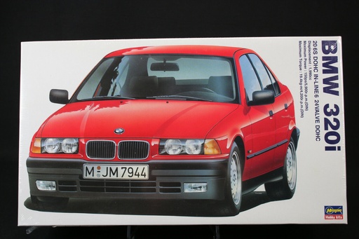 [HAS-CDO-14] Hasegawa - BMW 320i (20 6S DOHC In-Line 6, 24 Valve Dohc) - 1/24 - Emballage légèrement défraîchi (Occasion vérifiée)
