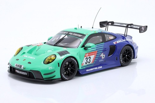 [IXO-18-23037A] IXO - Porsche 911 (992) GT3 R - 24 h Nüburgring 2023 - #33 Bachler /Muller/ Picariello - 1/18