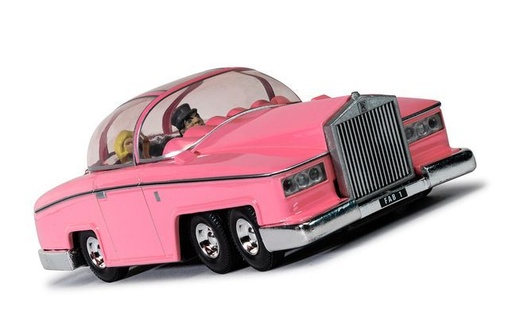 [COR-CC00605] Corgi - Thunderbirds F.A.B. Collection - FAB 1 - Pink Rolls Royce - Env. 14cm de long
